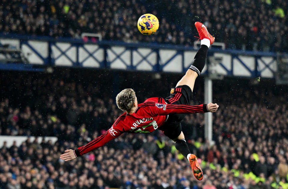 It's only November but we may have already seen the best goal of the European soccer season. (Shaun Botterill/Getty Images)