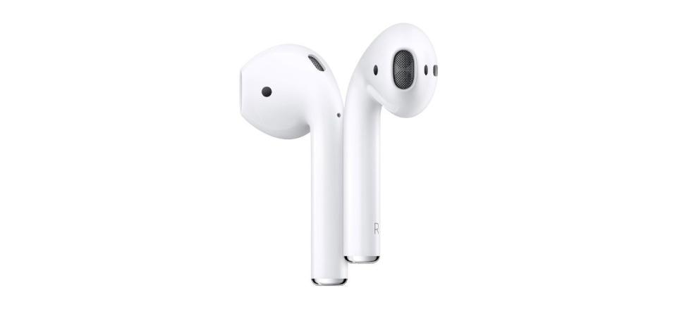 Apple AirPods (2nd Generation) Wireless Ear Buds on white background