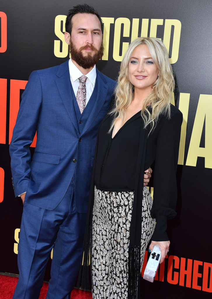 Kate Hudson and Danny Fujikawa at the <em>Snatched</em> premiere in May 2017 in L.A. (Photo: Steve Granitz/WireImage)