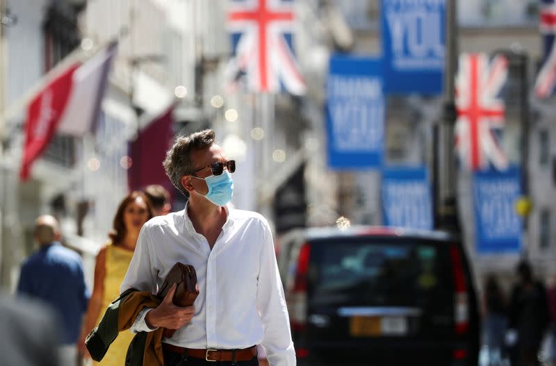 FILE PHOTO: The coronavirus disease (COVID-19) outbreak in London