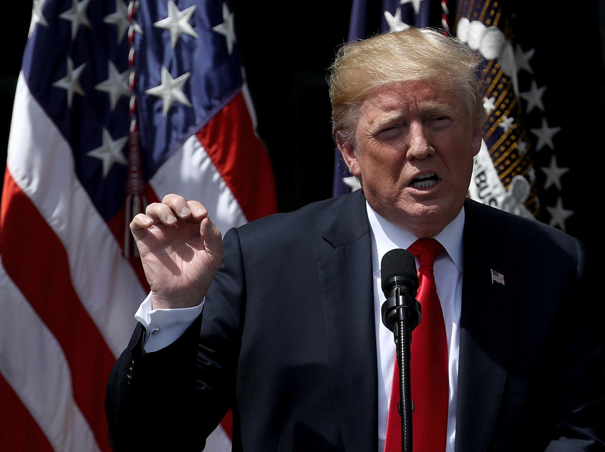 President Donald Trump. (Getty)