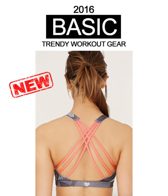 Trendy Workout Gear Now: The Super-Strappy Sports Bra