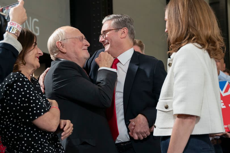 David TC Davies at the Monmouthshire count -Credit:Getty Images