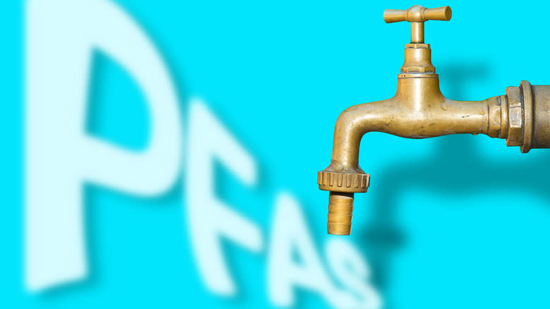 illustration of PFAs with tap 