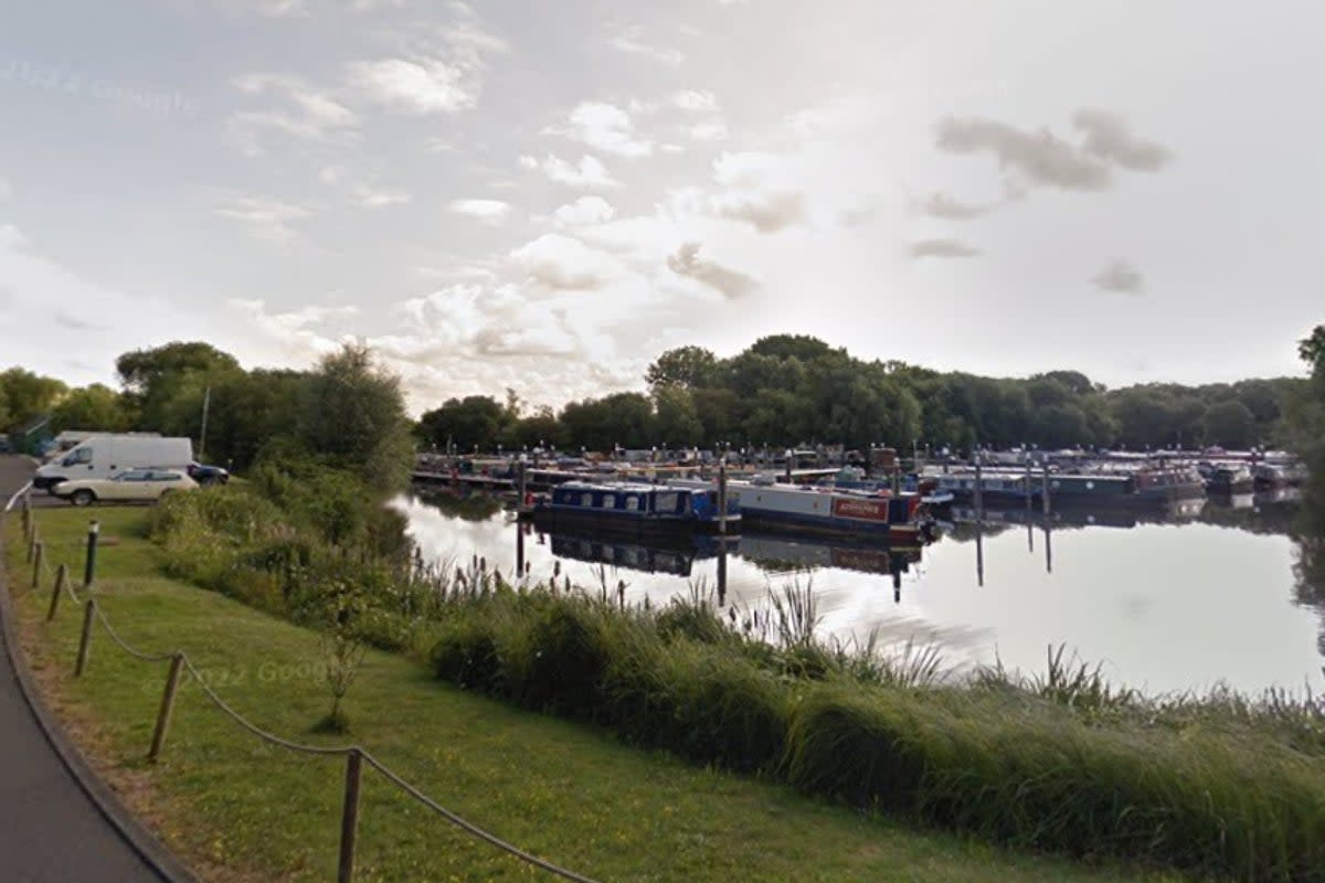 A woman’s body was found in the Thames and Kennet Marina on Saturday  (Google Maps)