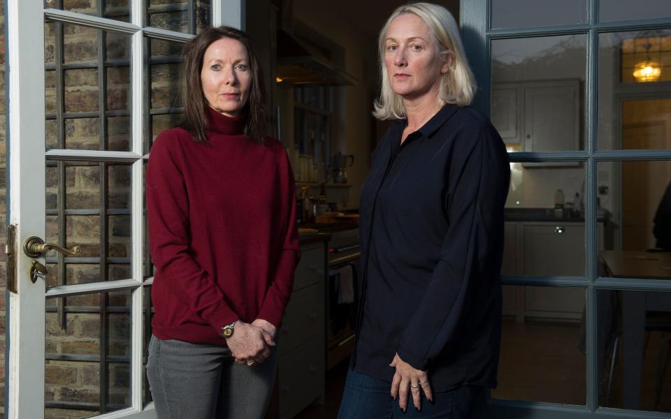 Cally Ellison and her business partner Julia Lee were developing a London property when they were tricked by a bogus builder - Â© Eddie Mulholland