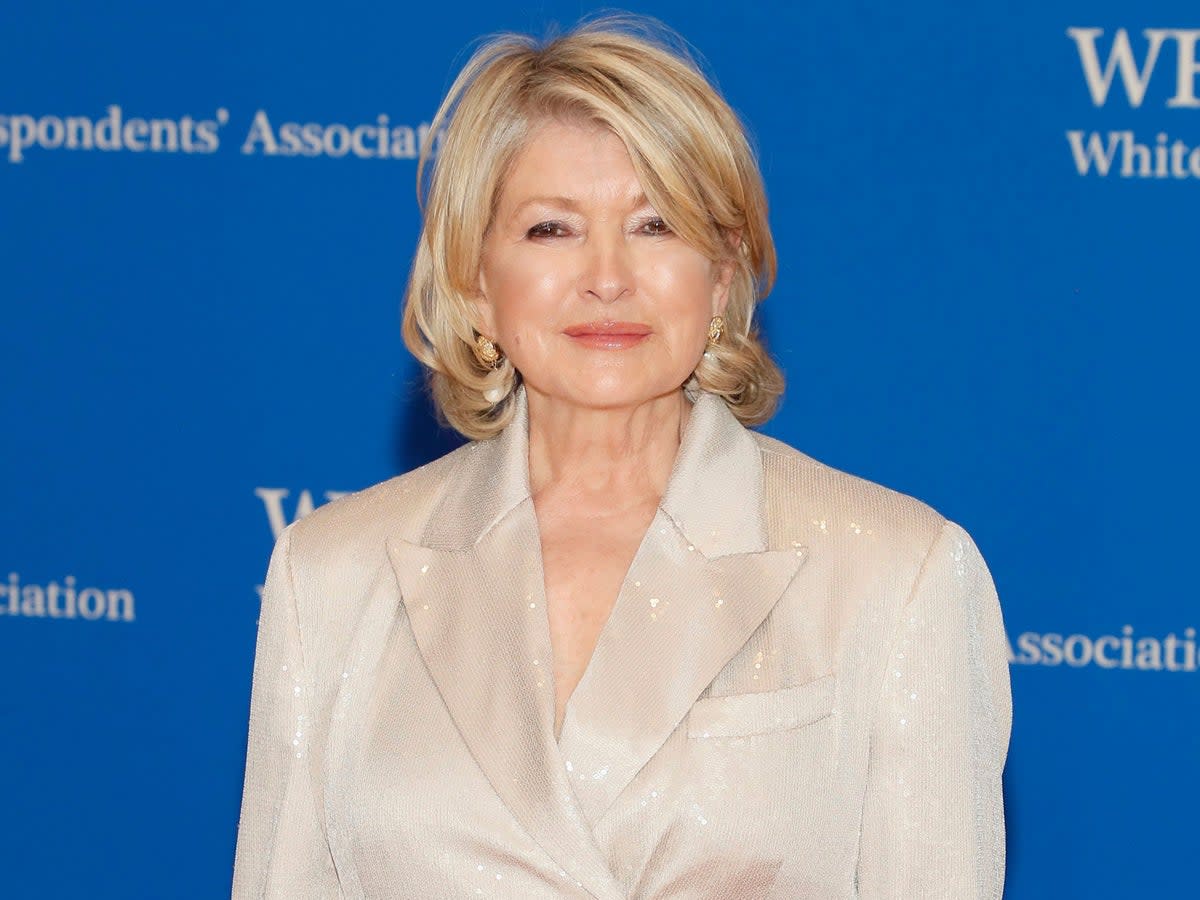 Martha Stewart attends the 2022 White House Correspondents' Association Dinner at Washington Hilton (Getty Images)