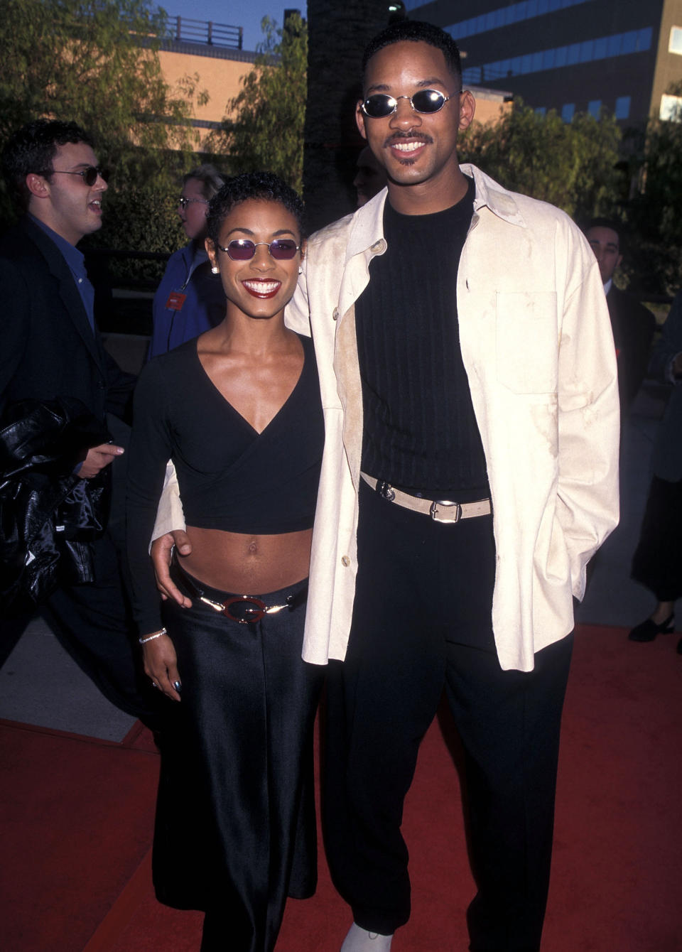 With&nbsp;Will Smith at "The Nutty Professor" premiere&nbsp;on June 27, 1996 in Universal City, CA.&nbsp;