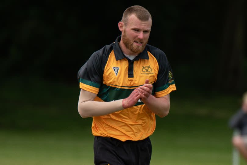 Scott Winnington hit a rapid century in Bagnall Norton's Talbot Cup win against Caverswall.