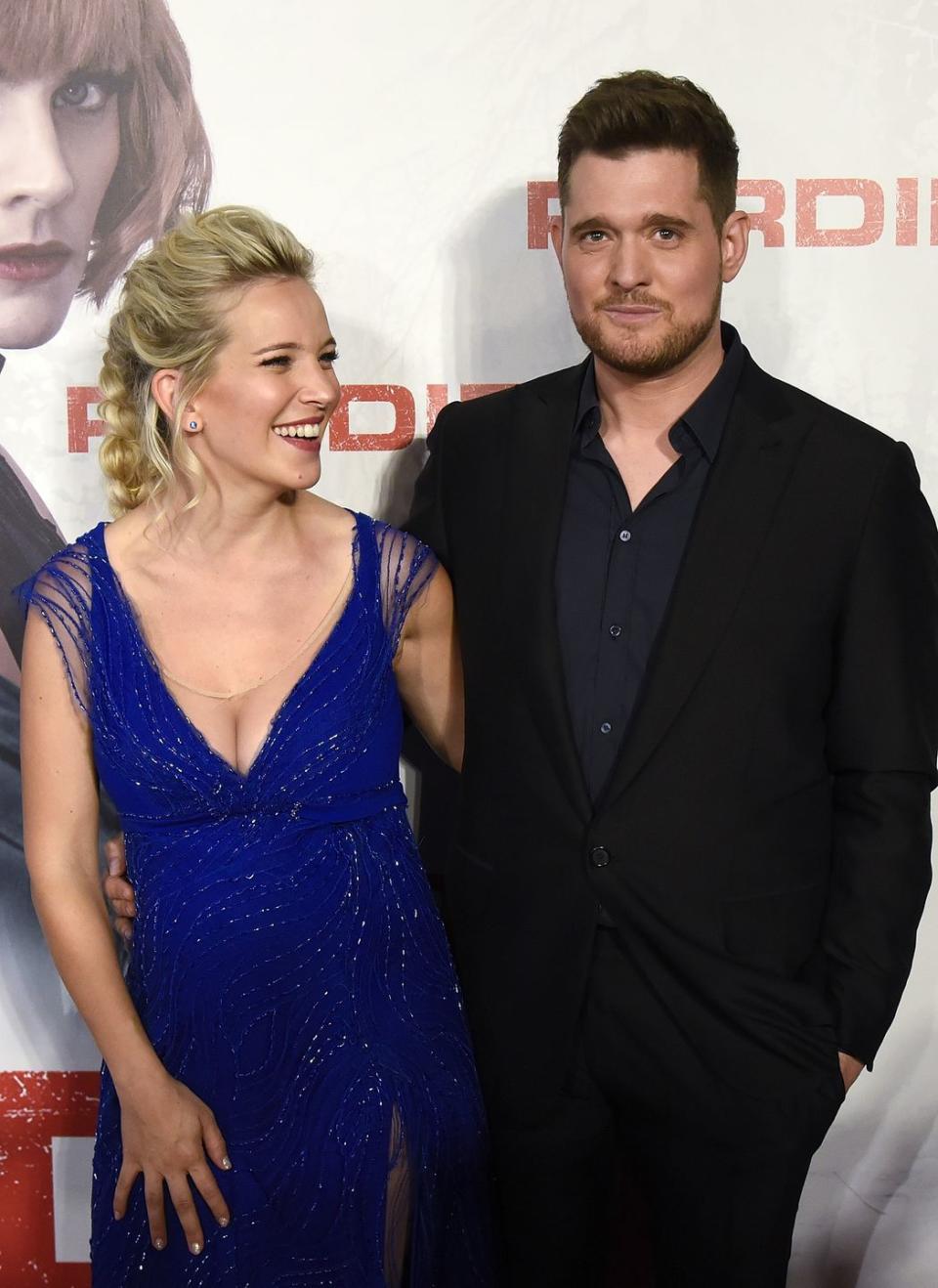 Michael Bublé and Luisana Lopilato