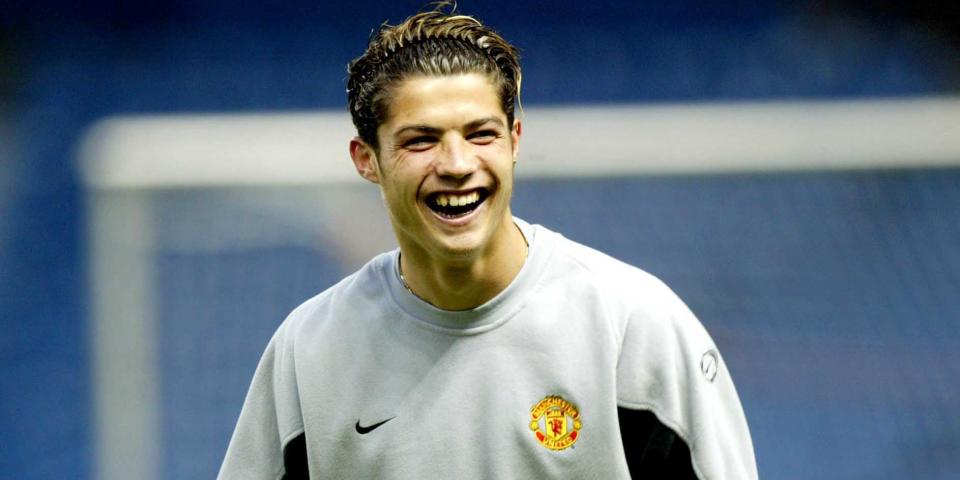 So sah Cristiano Ronaldo 2003 aus<span class="copyright">Getty Images / Bill Murray - SNS Group</span>
