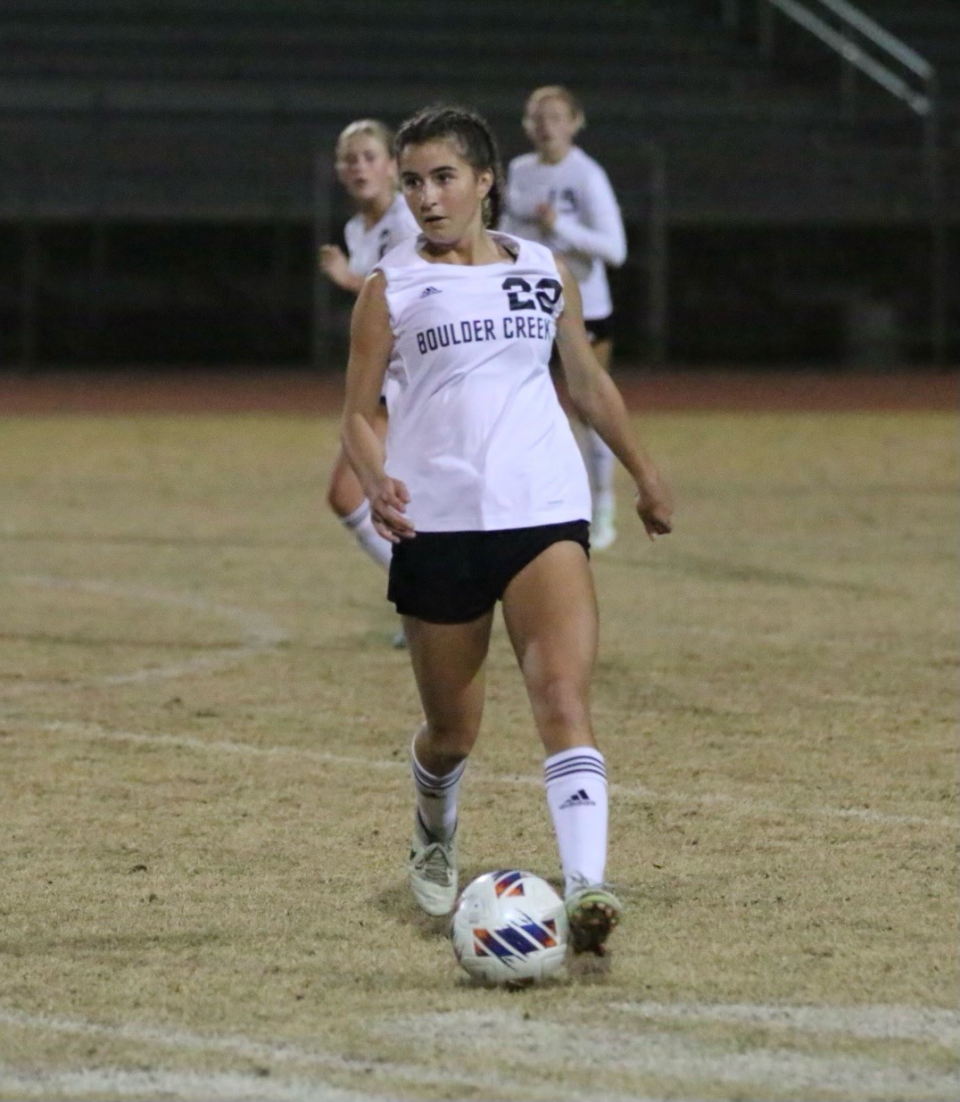 Kaylee Muniz has a 4.30 GPA at Boulder Creek, where she stars on the soccer team.