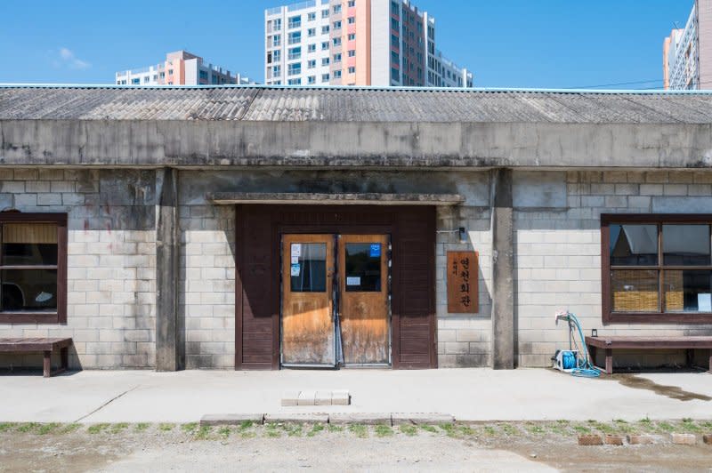 A former kimchi factory has been transformed into a cafe in Yeoncheon, as local authorities look to entice new businesses with subsidies and financing. Photo by Thomas Maresca/UPI