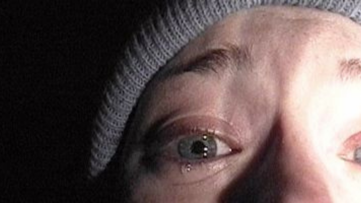  Heather Donahue in The Blair Witch Project. 