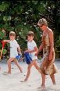 <p>Although formal outfits were certainly a part of William and Harry’s childhood wardrobe, Diana dressed her children in T-shirts, jeans, and other classically "normal" garments.</p>