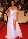 <p> Katy Perry has always known how to make fashion fun and this light-up dress she wore to the 2010 MET Gala is no exception. Her dress didn't seem too revolutionary at first without its LED feature turned on, but that soon changed as the dress started to change colours. </p>