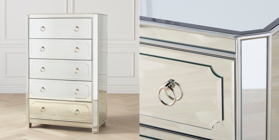 Just a Bunch of Cute, Small Dressers That'll *Actually* Fit in Your Cramped Lil Bedroom