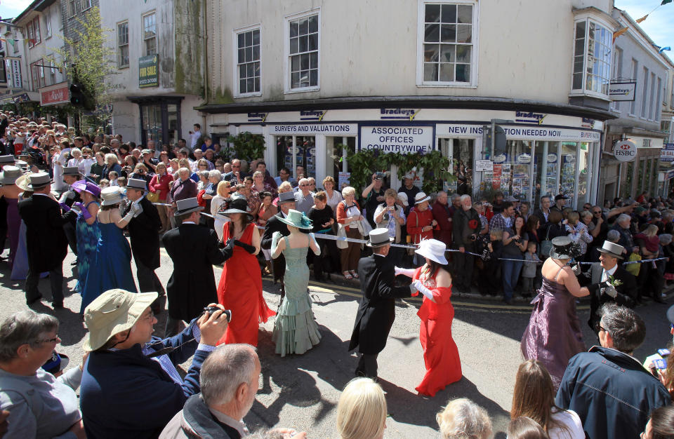 Flora Day Celebrations Take Place In Helston