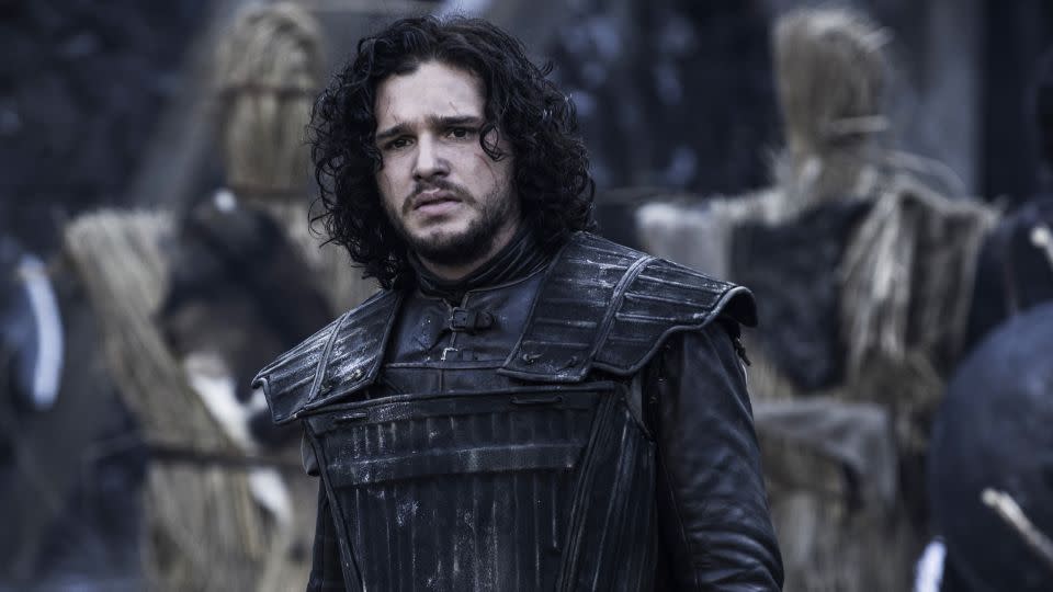 Jon Snow, who wears black for basically the entire series. - Helen Sloan/HBO