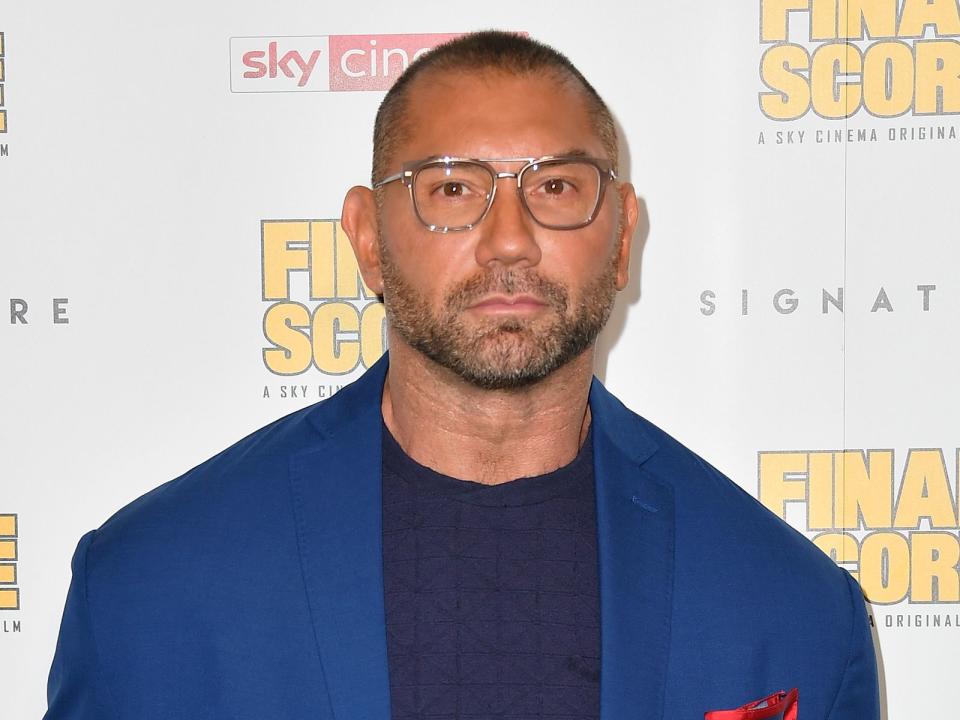 Ohne Make-Up und Badehose erkennen ihn ohnehin nur die wenigsten: Dabei ist Dave Bautista weltberühmt. (Bild: 2018 Getty Images)