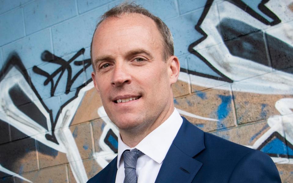 Dominic Raab is one of those who has had to respond during media interviews to the Chris Pincher scandal - Paul Cooper