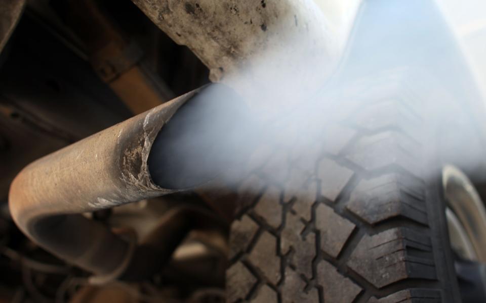 Motorists should hesitate before getting a diesel car to make sure they buy 'least polluting vehicle', Chris Grayling says 