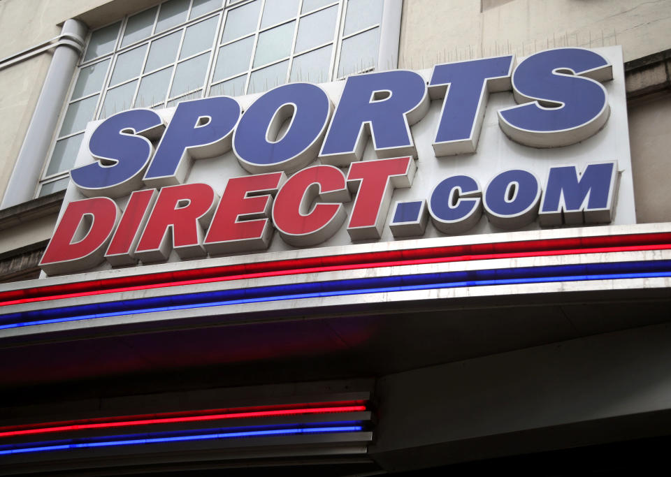 A branch of Sports Direct on Oxford Street, central London. 