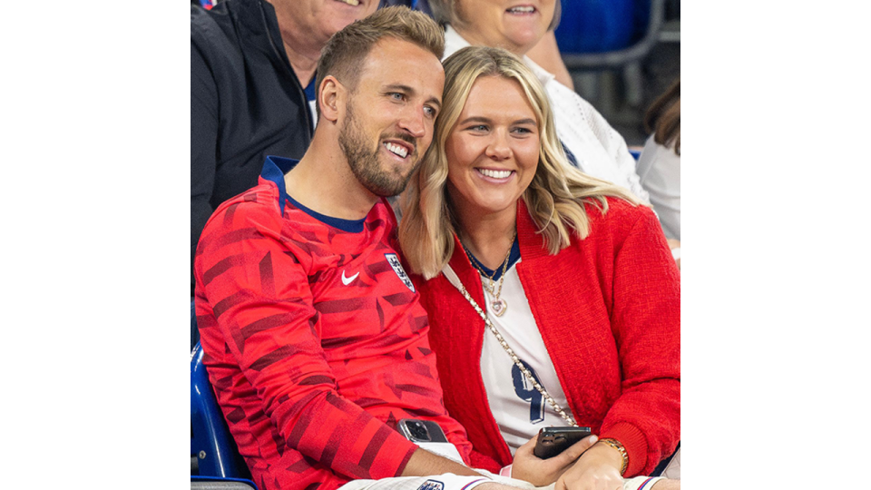 Harry and Kate looked loved up after the Serbia v England game in June