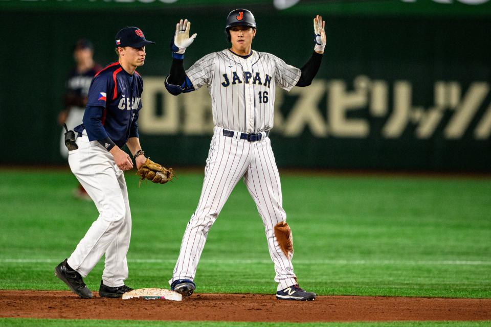 大谷翔平繳出3支1、1打點成績單。(Photo by Philip FONG / AFP) (Photo by PHILIP FONG/AFP via Getty Images)