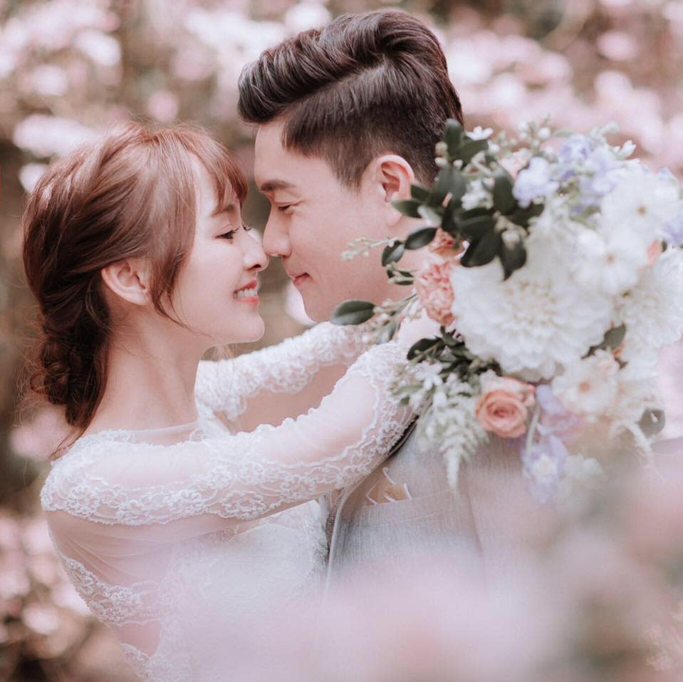 兩人於2019年結婚，極為恩愛。（圖／翻攝自主播CP 王李中彥x陳家頤臉書）