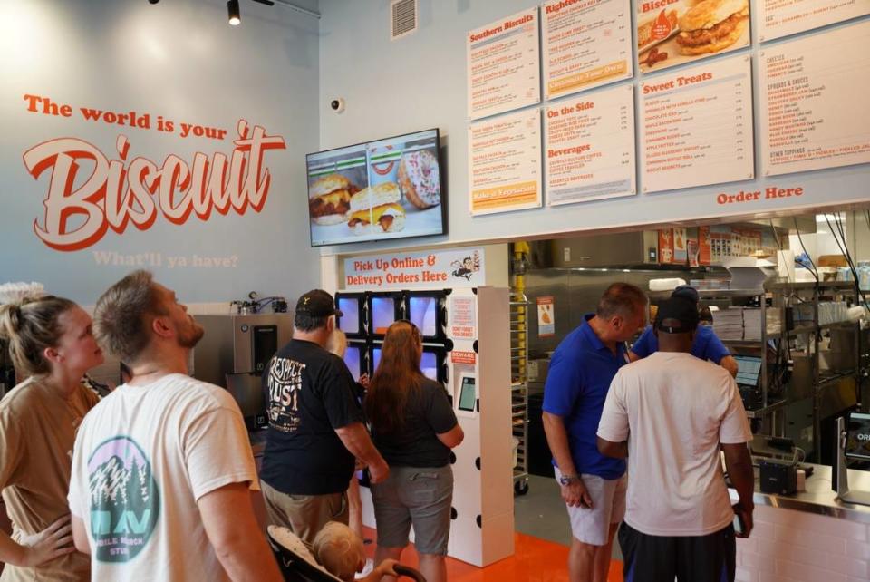 Rise Southern Biscuits’ grand openings draw crowds across the South. Courtesy photo