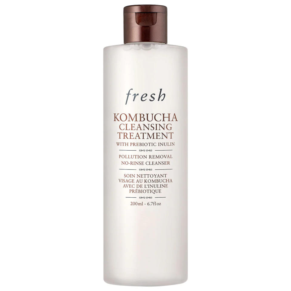 fresh Kombucha 2-in-1 No-Rinse Cleanser & Prebiotic Treatment. Image via Sephora