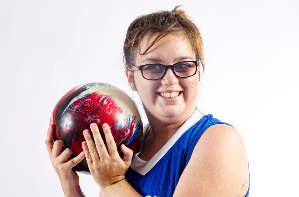 Joy Warf, Special Olympics, Cape Coral High  is on the News-Press All-Area team for 2023.  