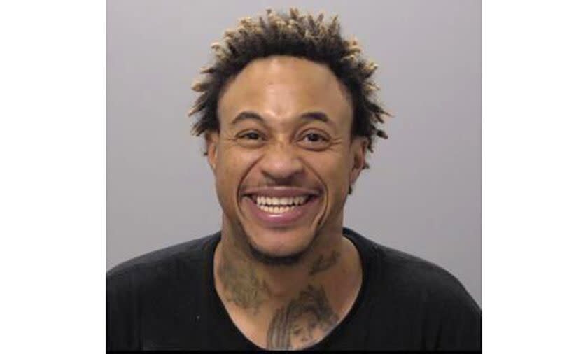 A booking photo for actor Orlando Brown following a December 2022 arrest in Ohio.