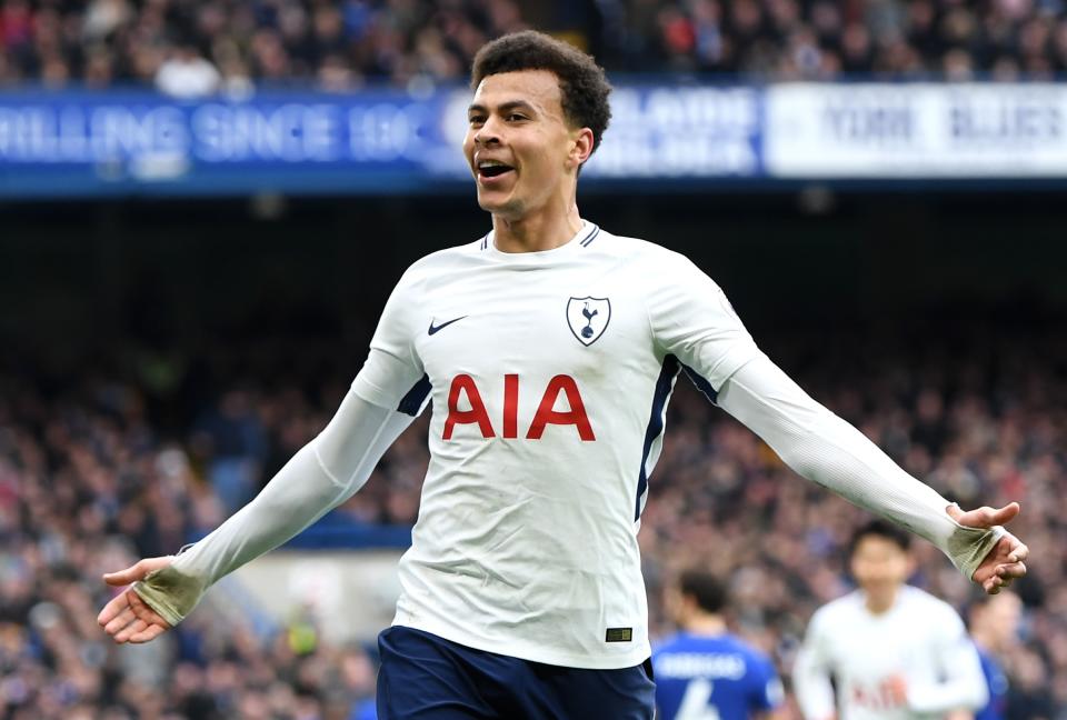 Dele Alli scored twice as Tottenham beat Chelsea 3-1 to get their first win in 28 years at Stamford Bridge.