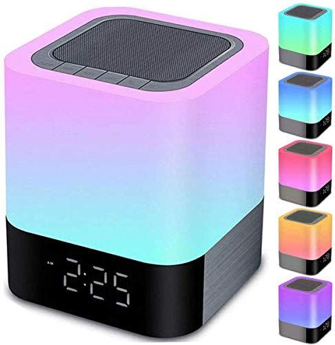 13) Bluetooth Speaker Alarm Clock