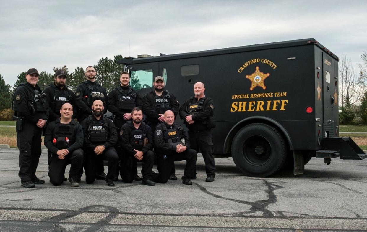The Crawford County Sheriff's Office Special Response Team was used 14 times in 2023.