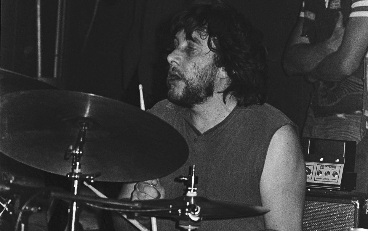 Jet Black with the Stranglers in 1977 - Gus Stewart/Redferns