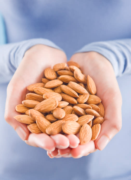 Have a handful of almonds.