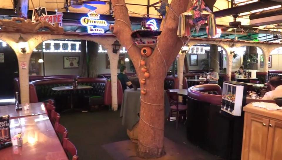 El patio de Toledo's, uno de los favoritos de los fresnenses, cerró en 2019 cuando se derribó el edificio. Se está trabajando en un nuevo local para sustituirlo en las avenidas Cedar y Nees.