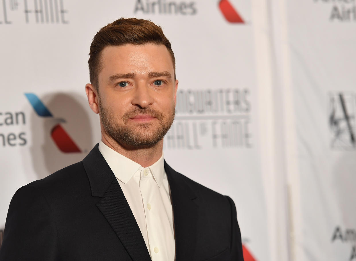 Singer-songwriter Justin Timberlake in 2019.