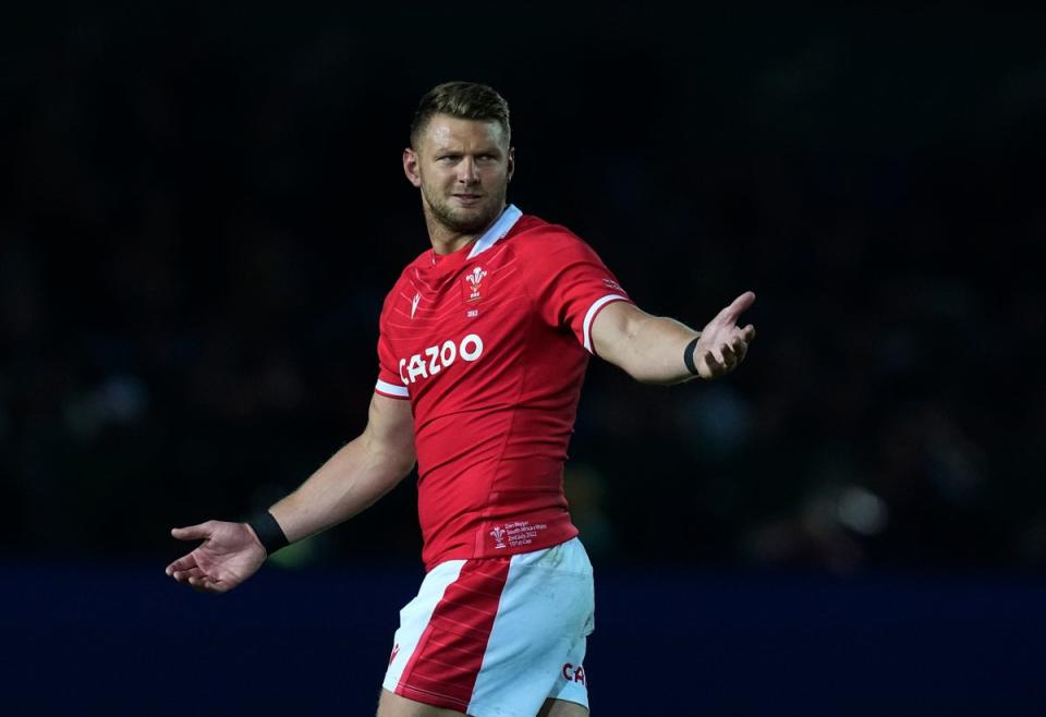 Dan Biggar was one of four Wales players sin-binned during the first Test (Themba Hadebe/AP) (AP)