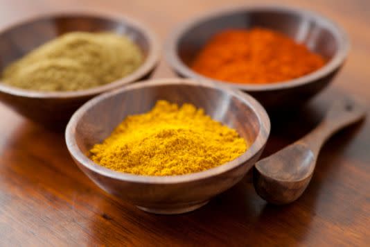 The top five spices in Indian food