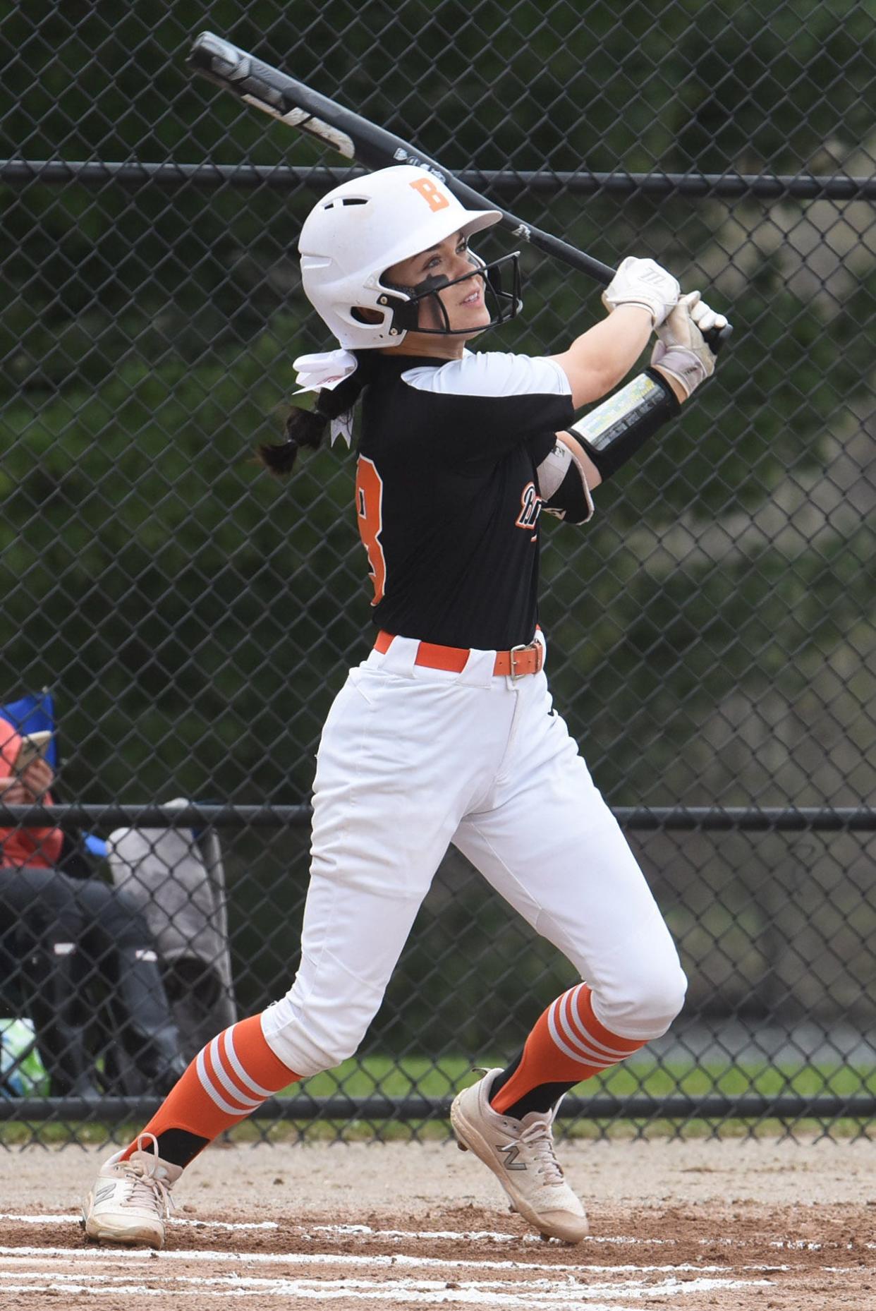 Sydney Scoggins hit .432 with four homers for Brighton in 2022.