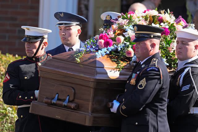 <p>John Bazemore/AP Photo</p> Rosalynn Carter's Nov. 29 funeral