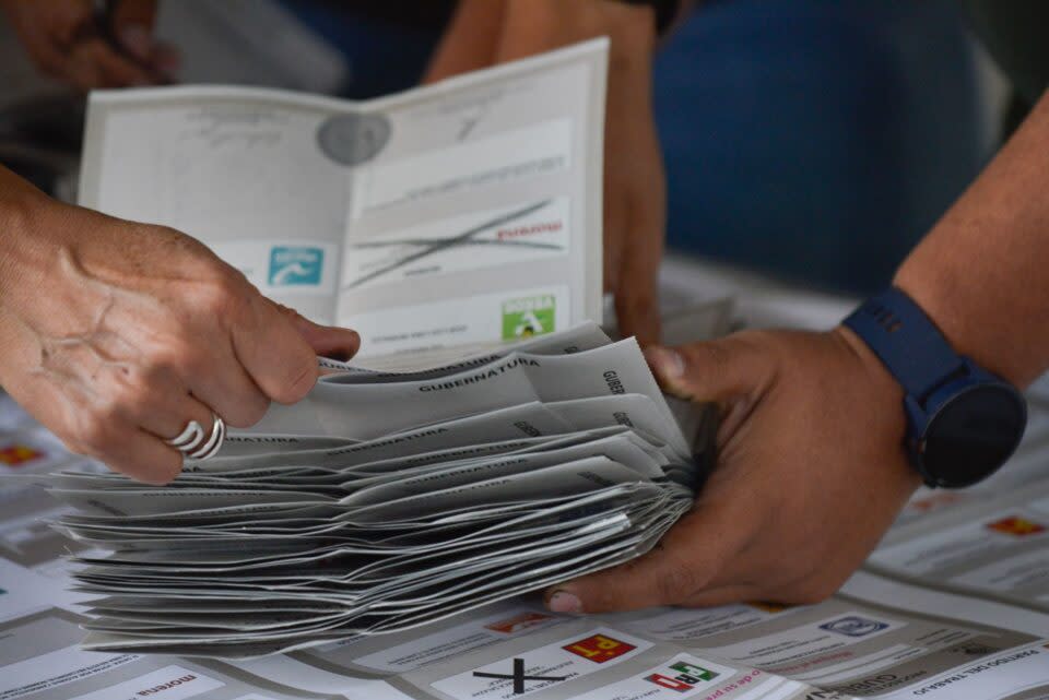 Conteo de boletas en elecciones. Foto: Cuartoscuro