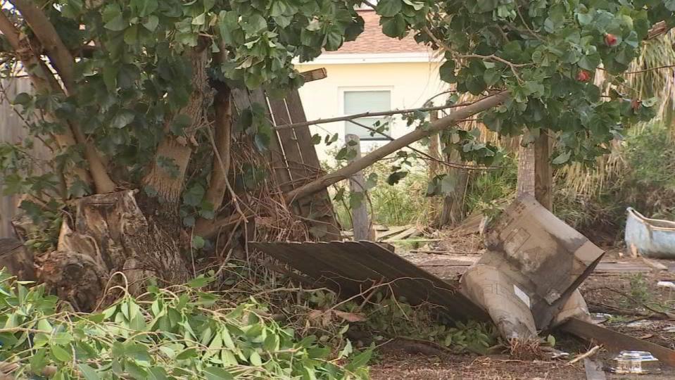 Some Brevard County residents are cleaning up storm damage after a possible tornado came through their neighborhood Wednesday evening.