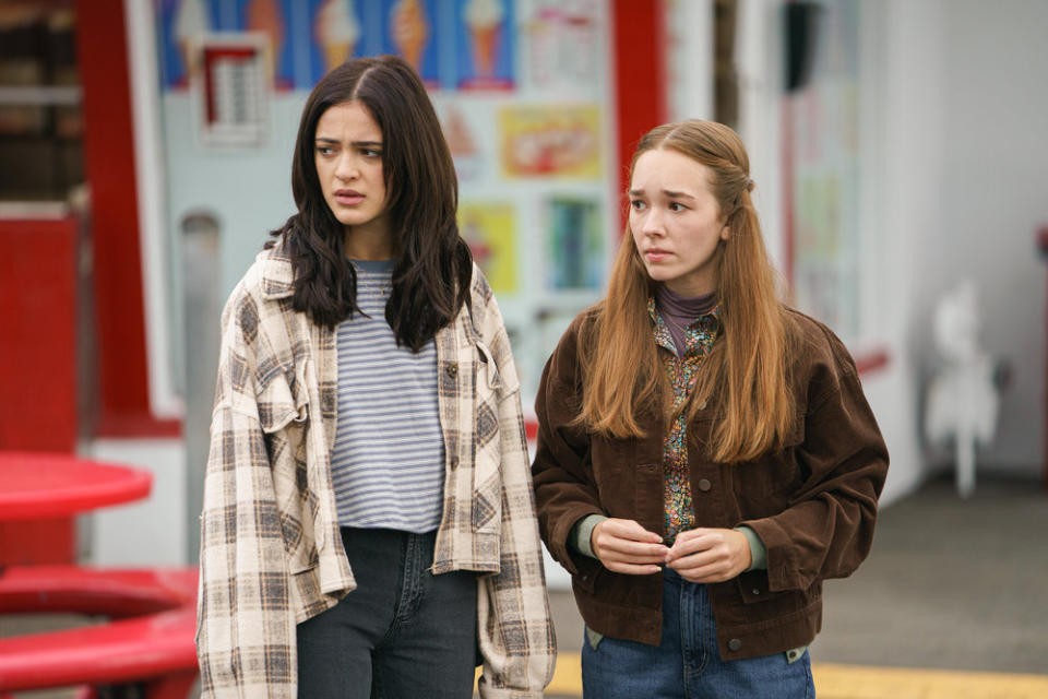 ‘Manifest’: Luna Blaise, Holly Taylor - Credit: Peter Kramer/NBC