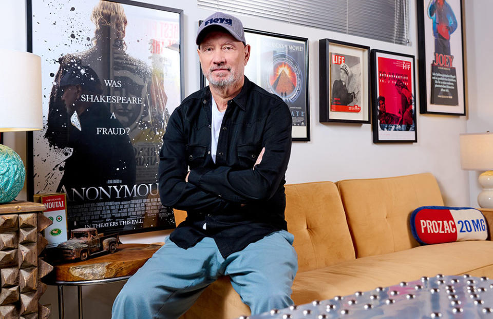 Emmerich was photographed Jan. 12 at his Hollywood office. - Credit: Photographed by Yasara Gunawardena