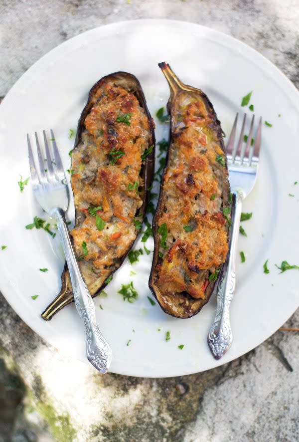 Stuffed Eggplant